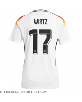 Germania Florian Wirtz #17 Maglia Gara Casa Repliche Europei 2024